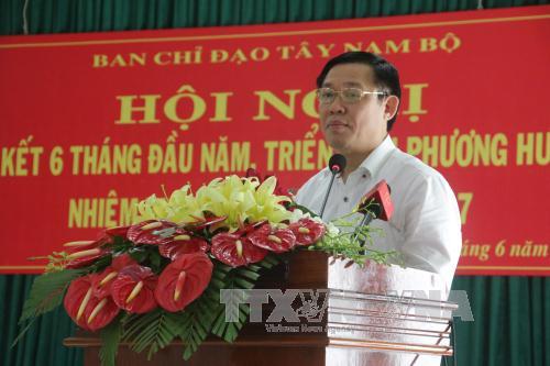 Ban Chỉ đạo Tây Nam bộ đẩy mạnh công tác liên kết vùng